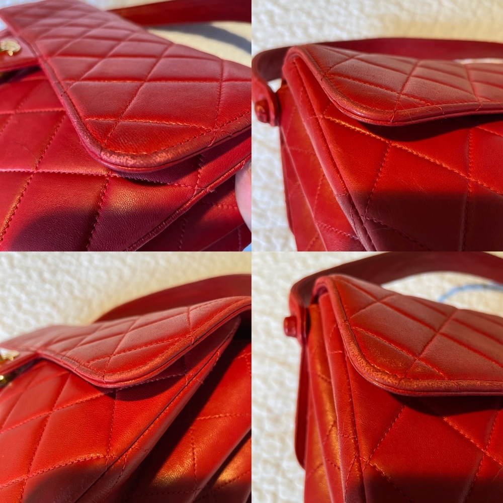 CHANEL Double Sided Flap Quilted Leather Handbag - Picture 8 of 16